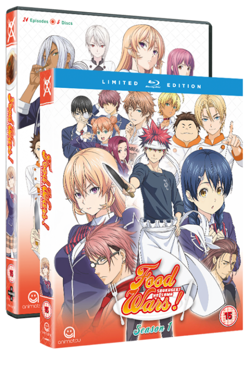 Food Wars!: Shokugeki no Soma: The Third Plate Blu-ray (Season 3)