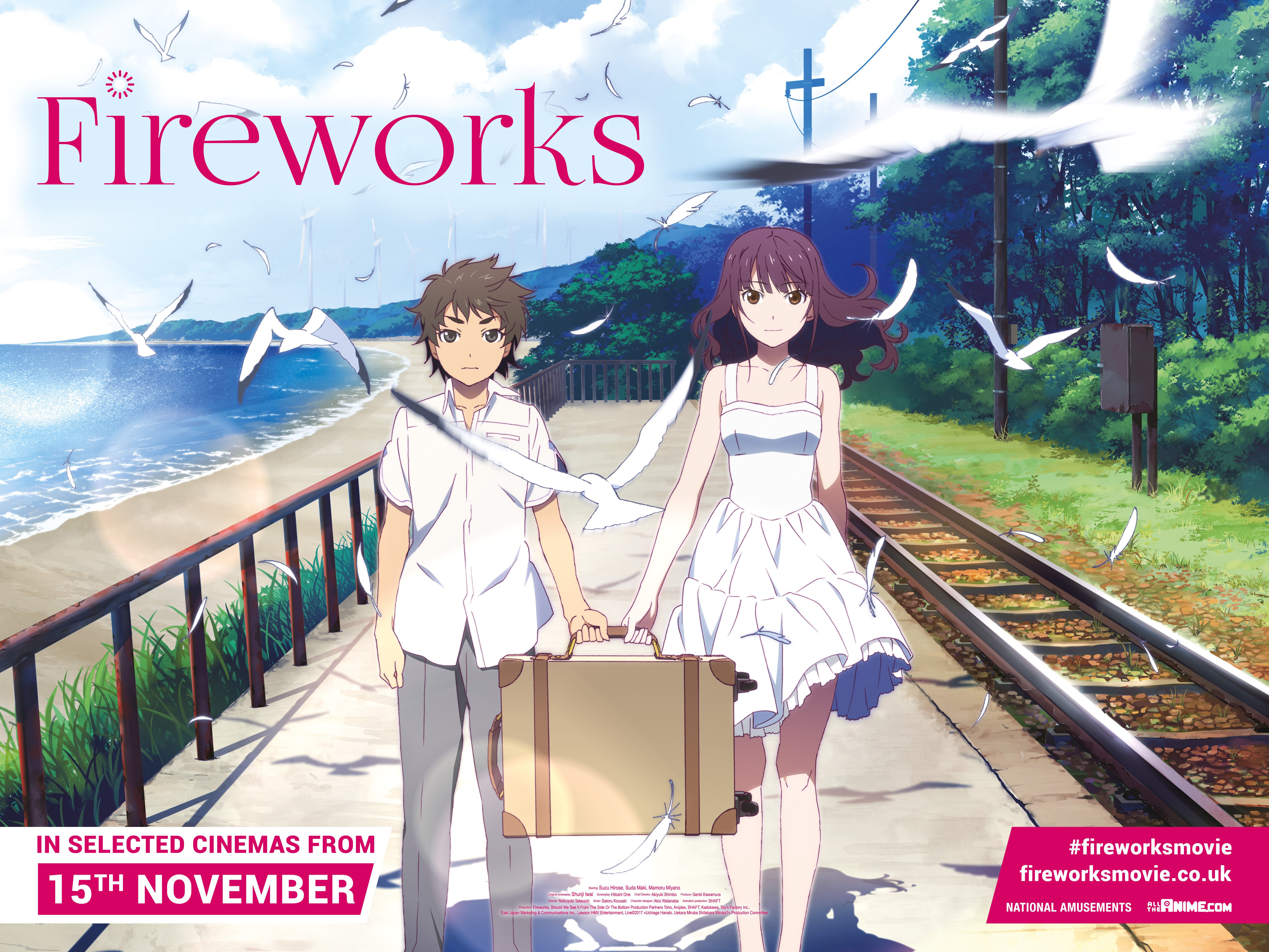 Anime Limited Brings 'Fireworks' to the UK Theatrical Screens this November  • Anime UK News