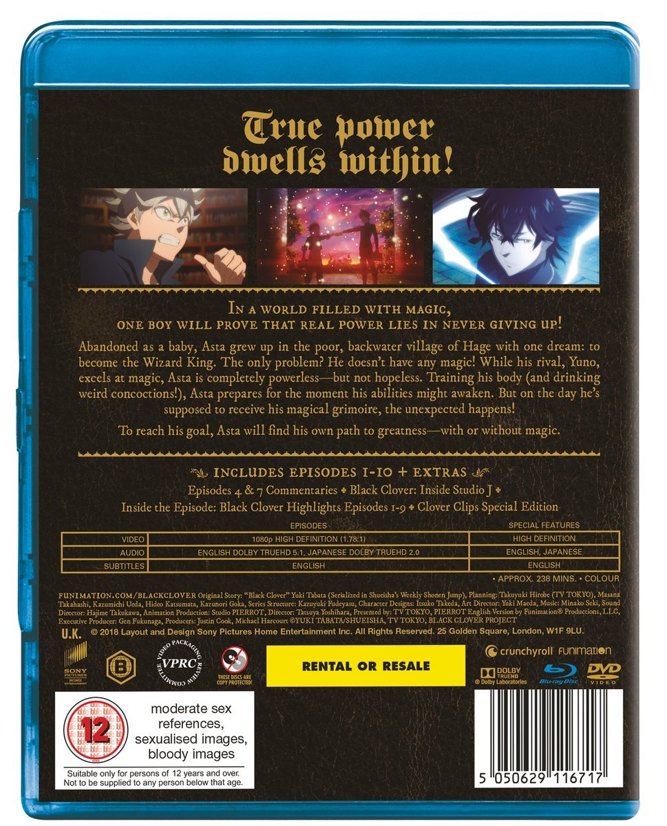 Funimation UK Announces Black Clover Season 3 Part 5, Fire Force