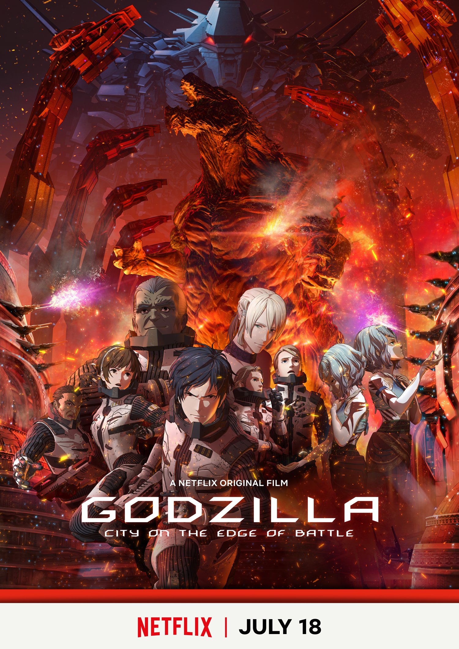 Godzilla Anime Trilogy  godzillamuseum