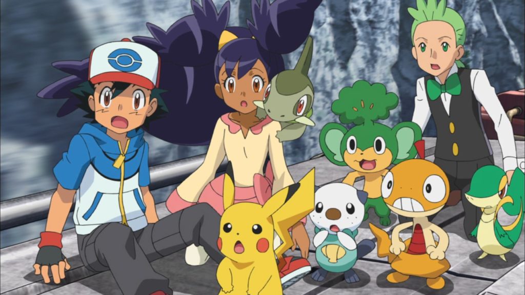 Pokemon black and white anime