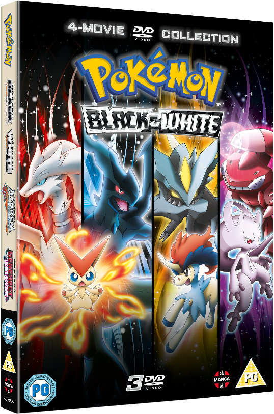 Pokemon Black and White DVD Set 1 (D)