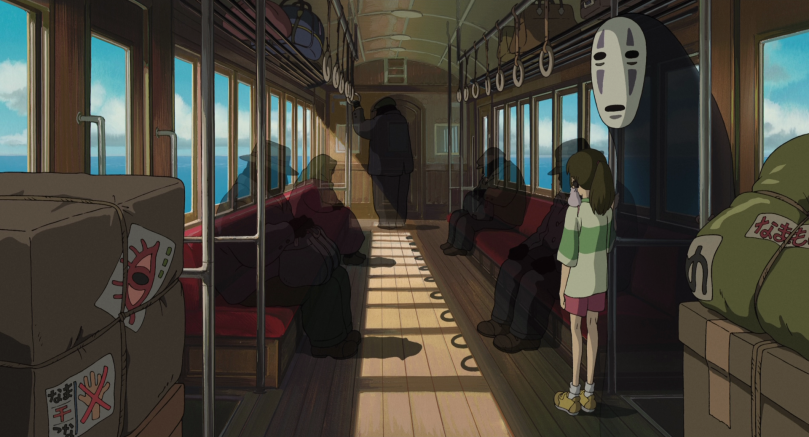prompthunt: colorful blueprint sideview of a anime train, illustration,  concept art, autumn light, colorful, beautiful, studio ghibli, hayao  miyazaki, takashi murakami, manga, cute and adorable