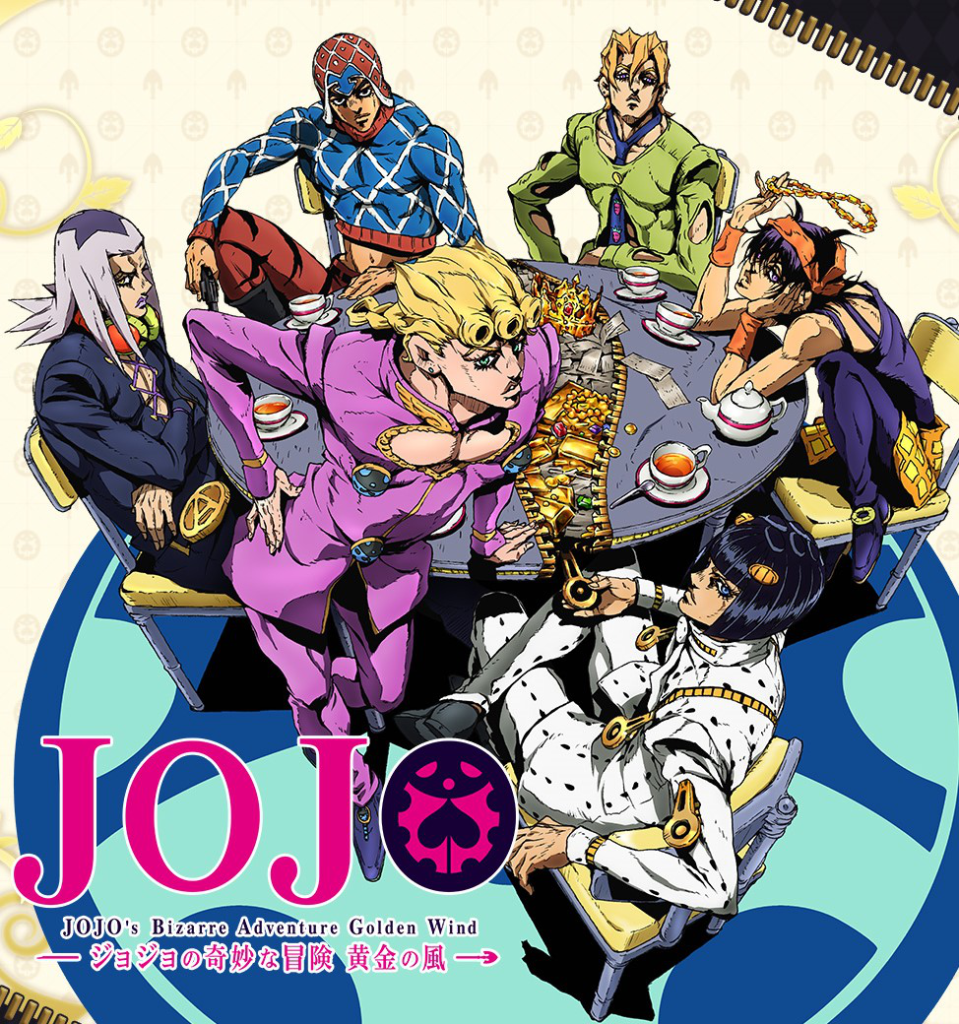 Jojo golden wind манга дата выхода фото 89