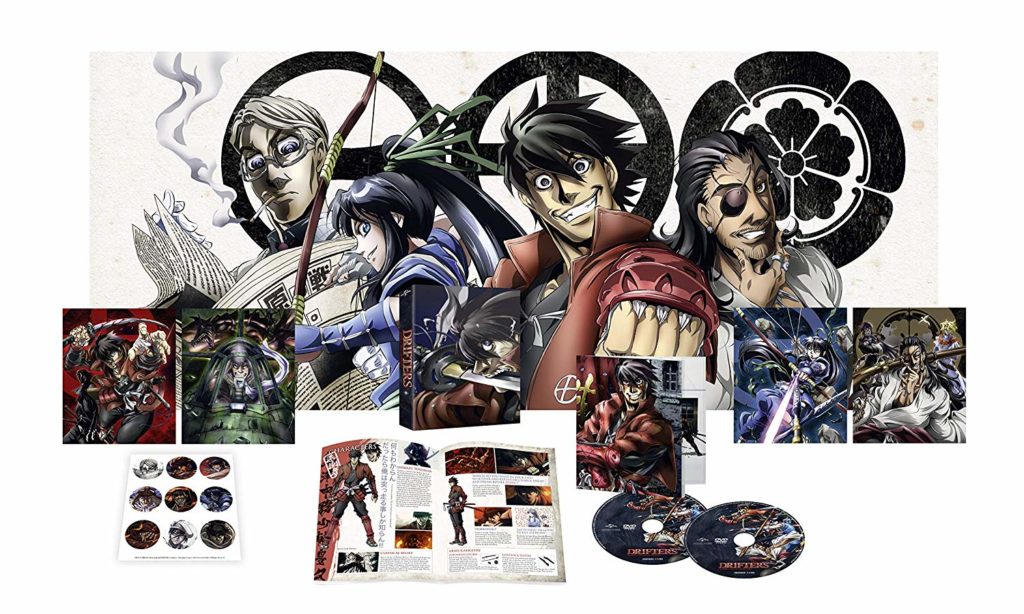 Drifters: Battle In A Brand New World (DVD 2 Disc) English Dub Anime