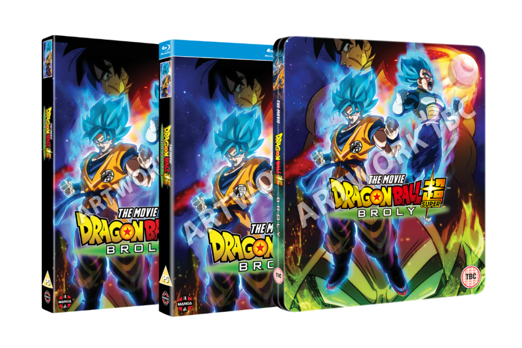 Manga UK Announces Dragon Ball Super Broly Standard Editions