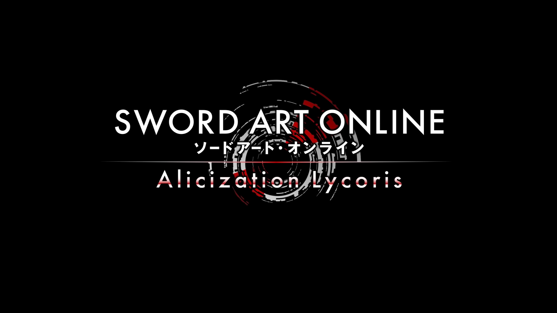 SWORD ART ONLINE Alicization Lycoris announced