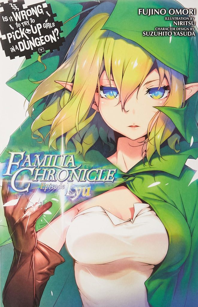 Danmachi Light Novel Fujino Omori Aurographed Anime Manga Comics