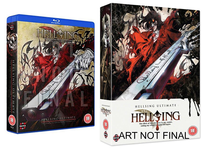 Manga Entertainment UK Reveals Hellsing Ultimate Blu-ray, OVERLORD