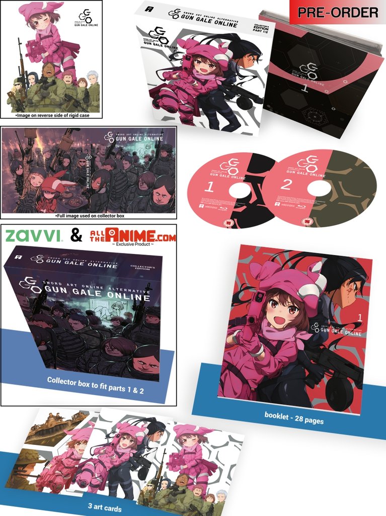 Anime · Sword Art Online Alternative - Gun Gale Online Part 1 (Blu-ray)  (2023)