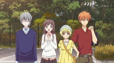 Anime Click and Drag Games — Fruits Basket click and drag game!