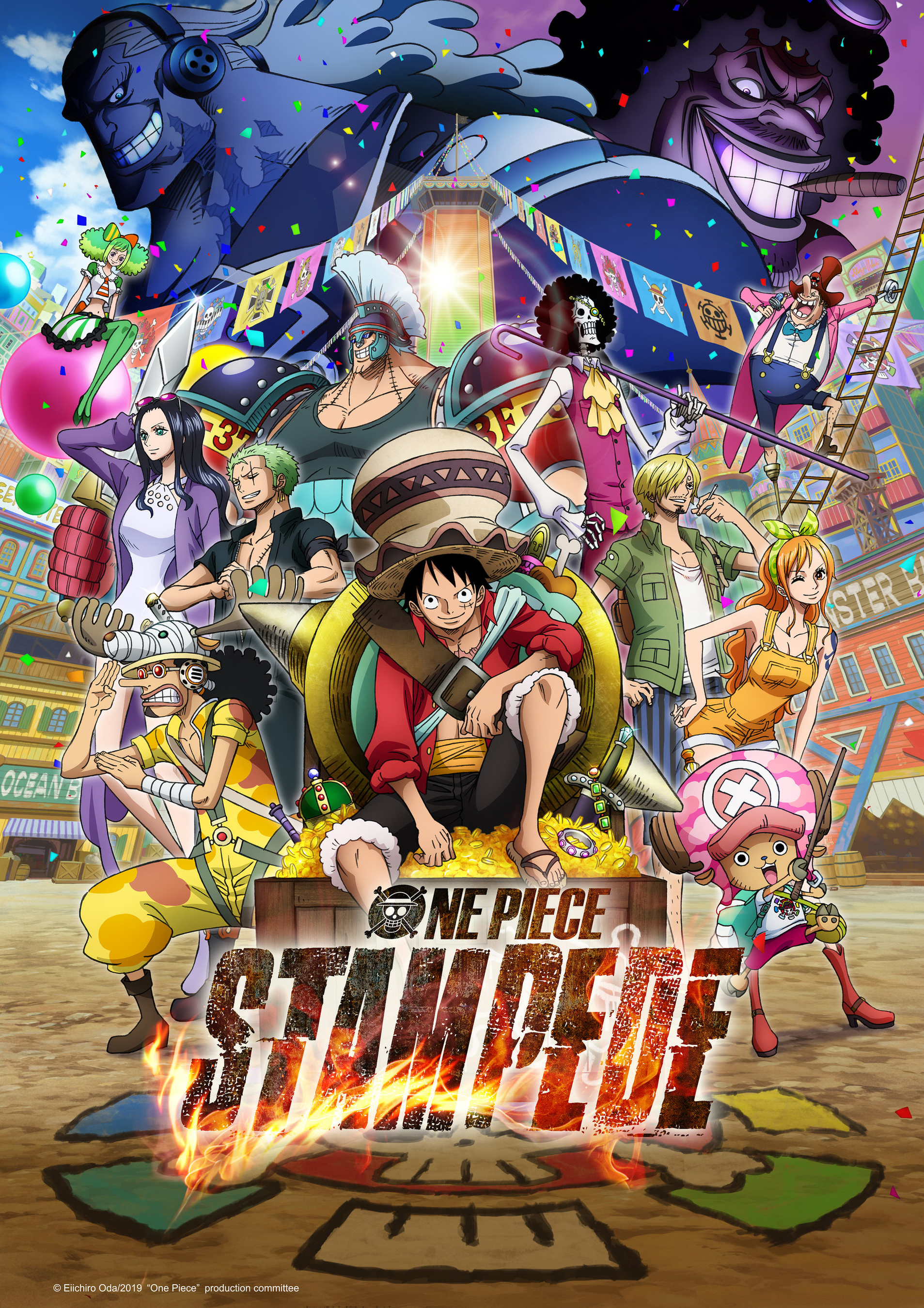 Anime4Play - Filme One Piece Stampede tem o design de seus