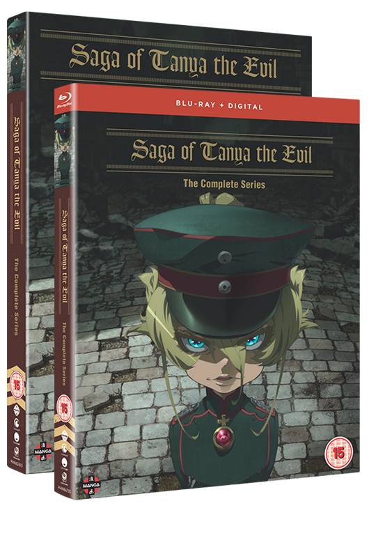 Anime Youjo Senki: Saga of Tanya the Evil em Blu-ray