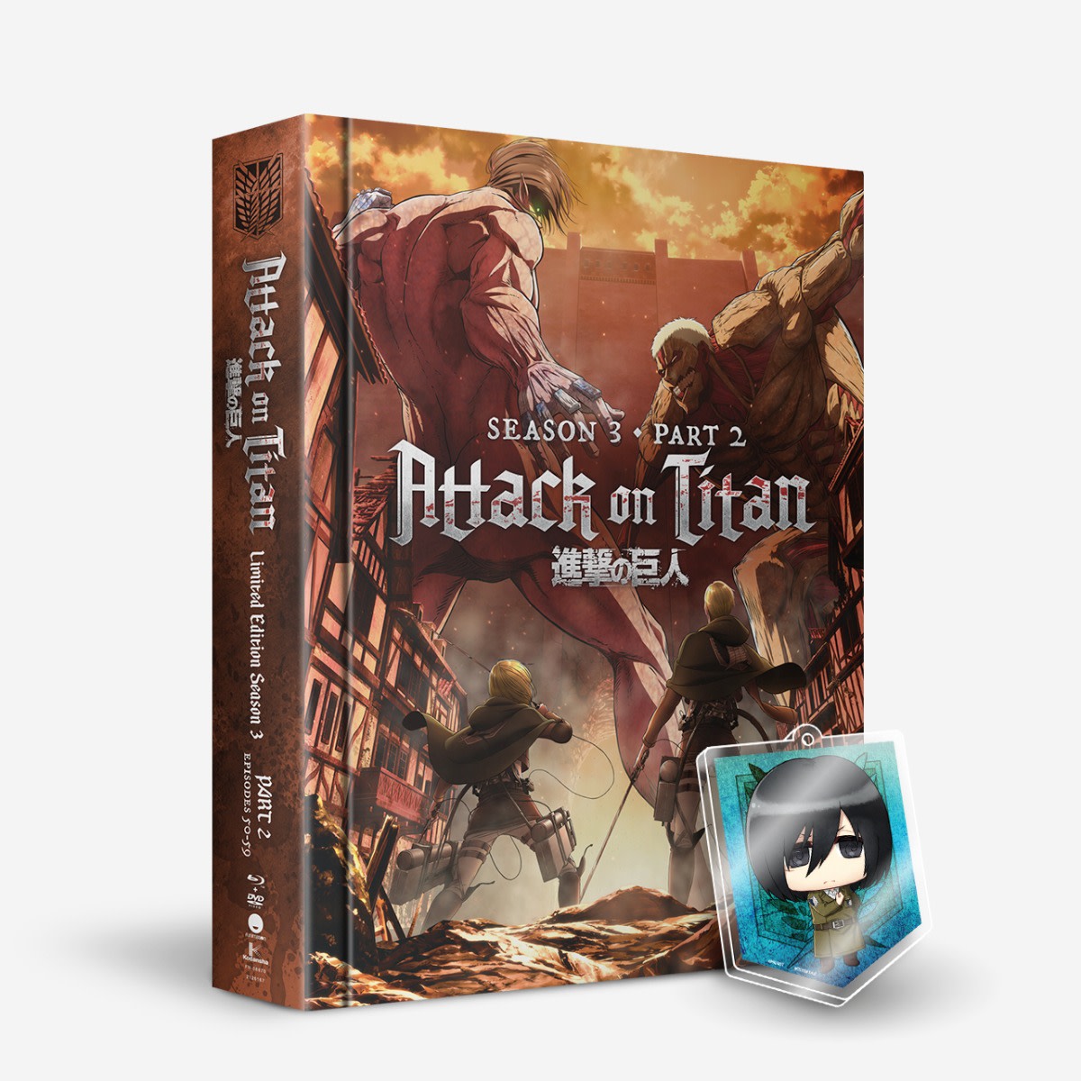 Attack on Titan: The Final Season Part 2 (Limited Edition Blu-ray & DVD)  Unboxing – The Normanic Vault