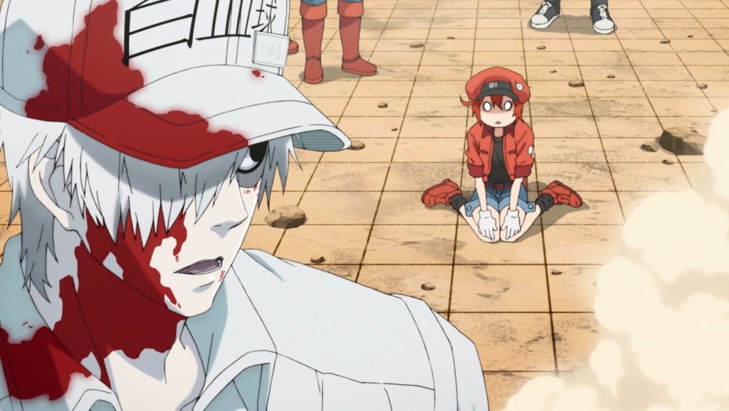 CELLS AT WORK! COM UMA MÉDICA, ANIME vs VIDA REAL