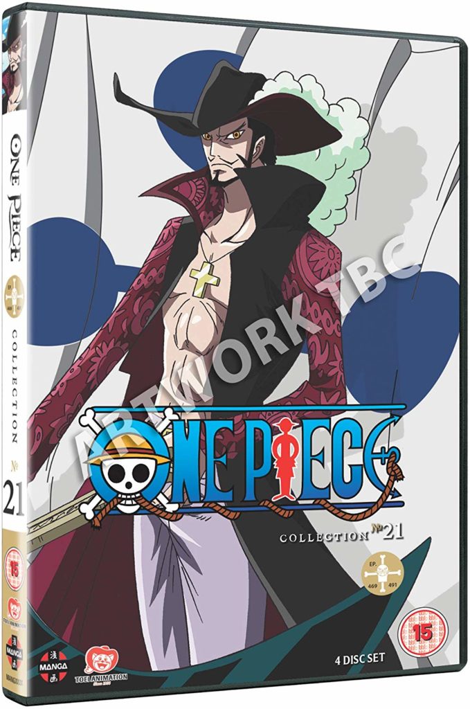 Manga Entertainment Schedules UK Release for One Piece Collection 21