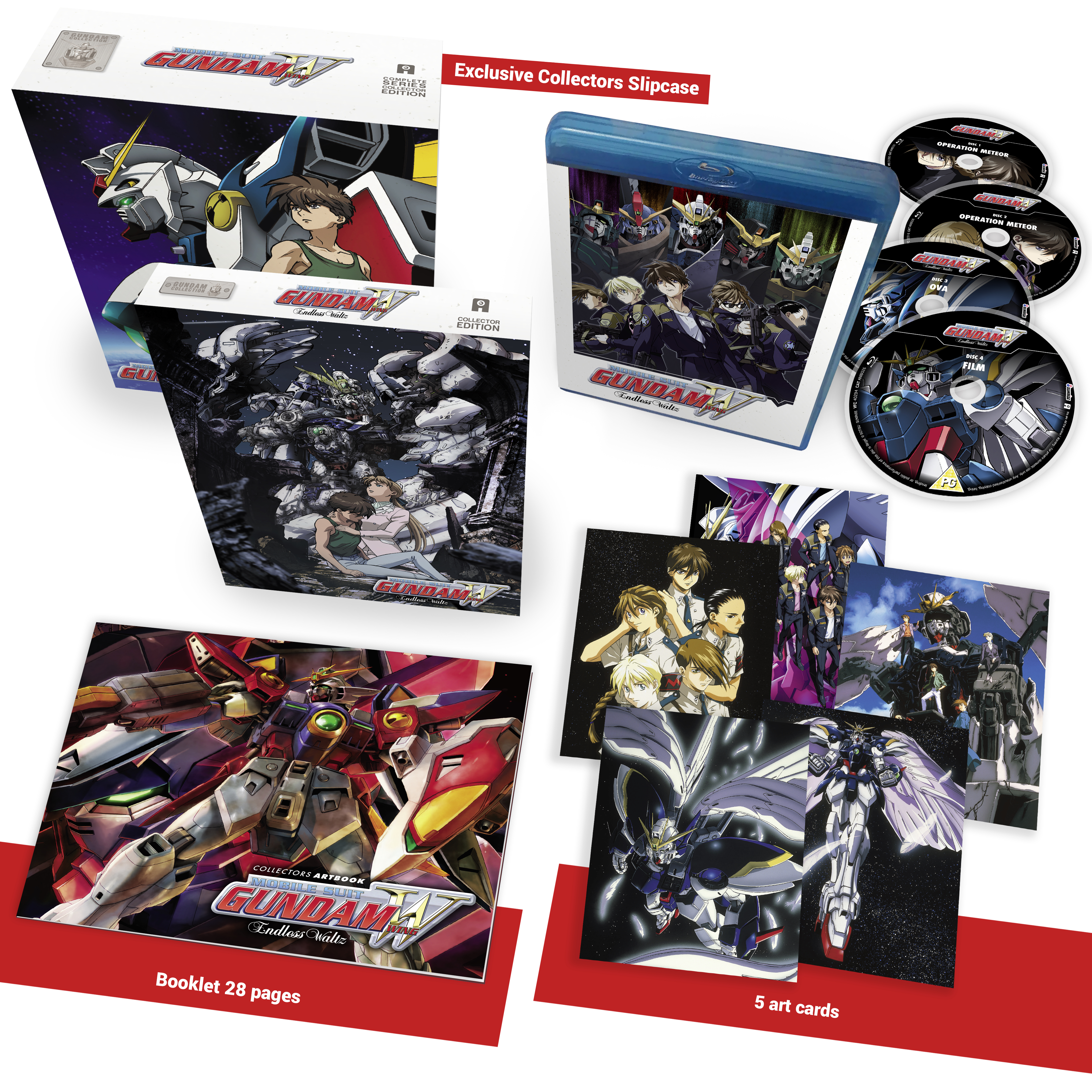 Mobile Suit Gundam 0083 and Gundam Wing Endless Waltz UK Blu-ray 