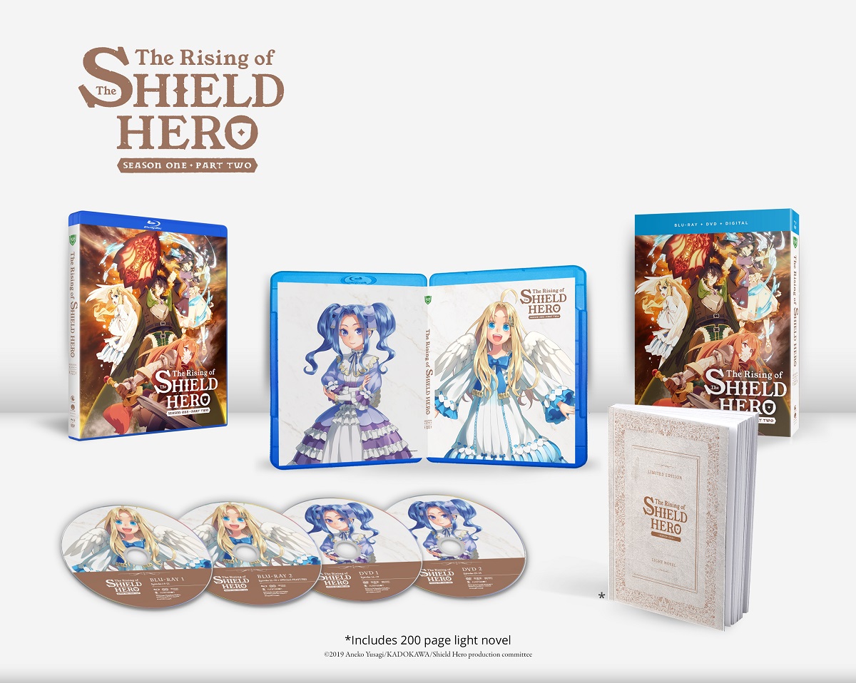  The Rising of the Shield Hero Season One Part One - DVD :  Movies & TV