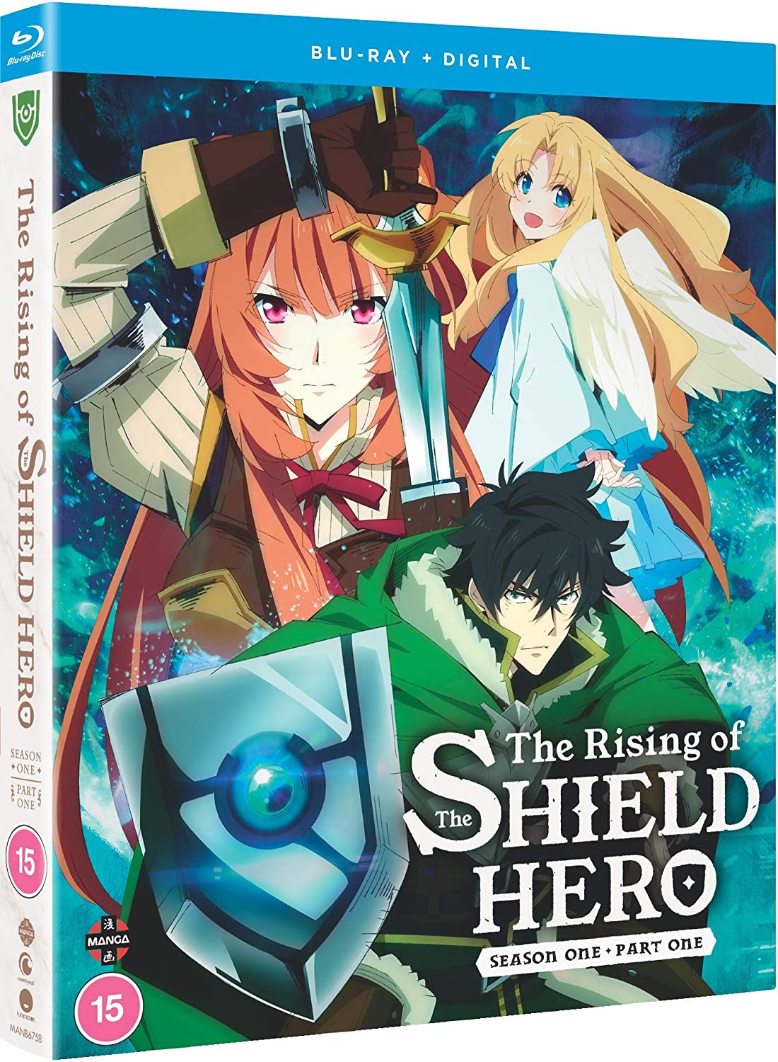 The Legend of the Legendary Heroes Season 1 Pt. 1 & 2 blu-ray/dvd