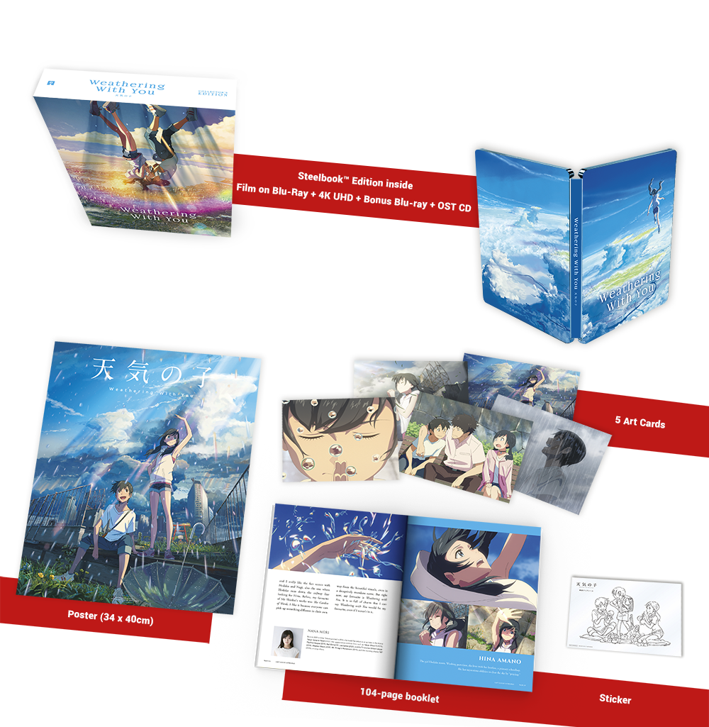 Your Name 4k Uhd / Blu-Ray Collector's Edition