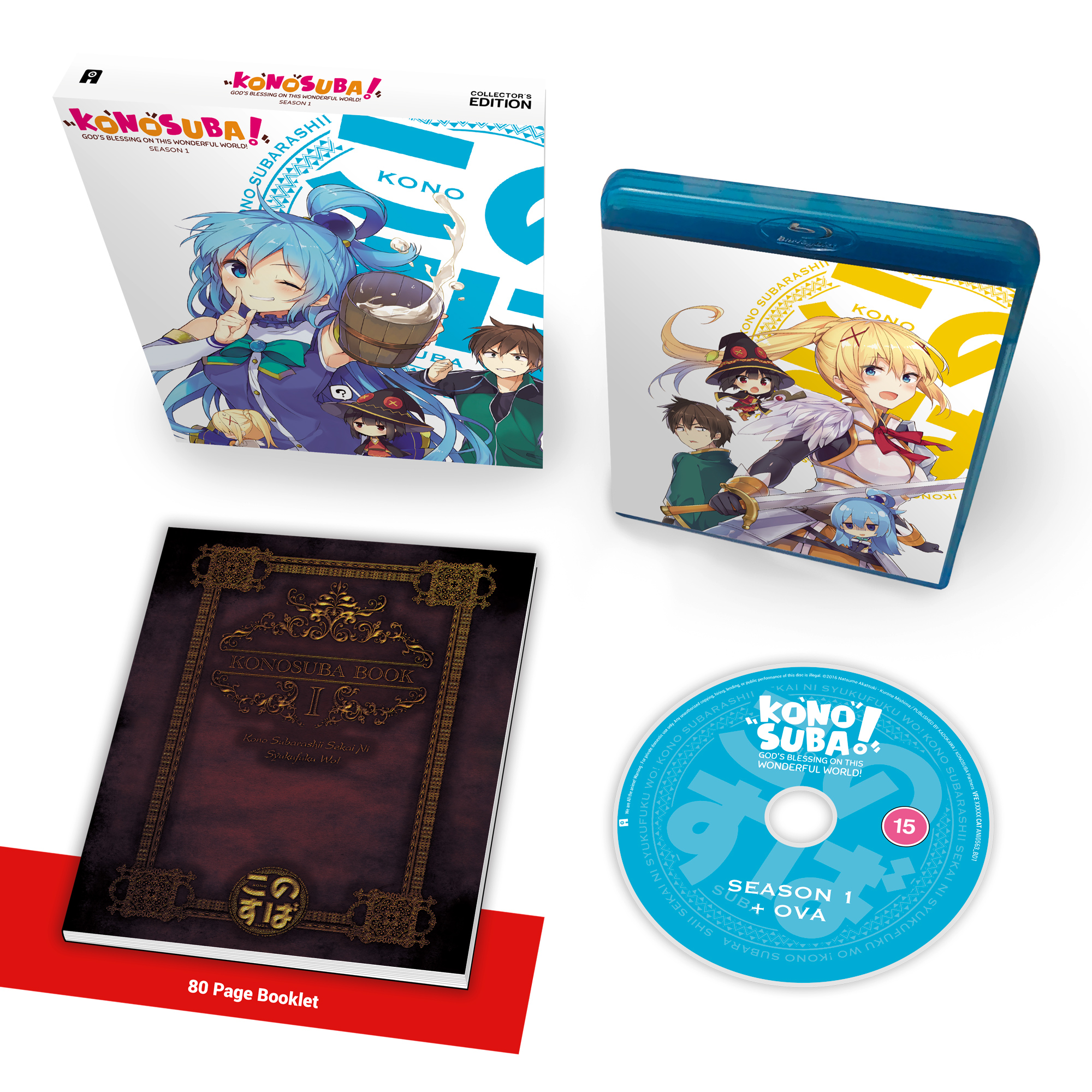 Box Dvd Konosuba Kono Subarashii Sekai Syukufuko Wo! + Filme