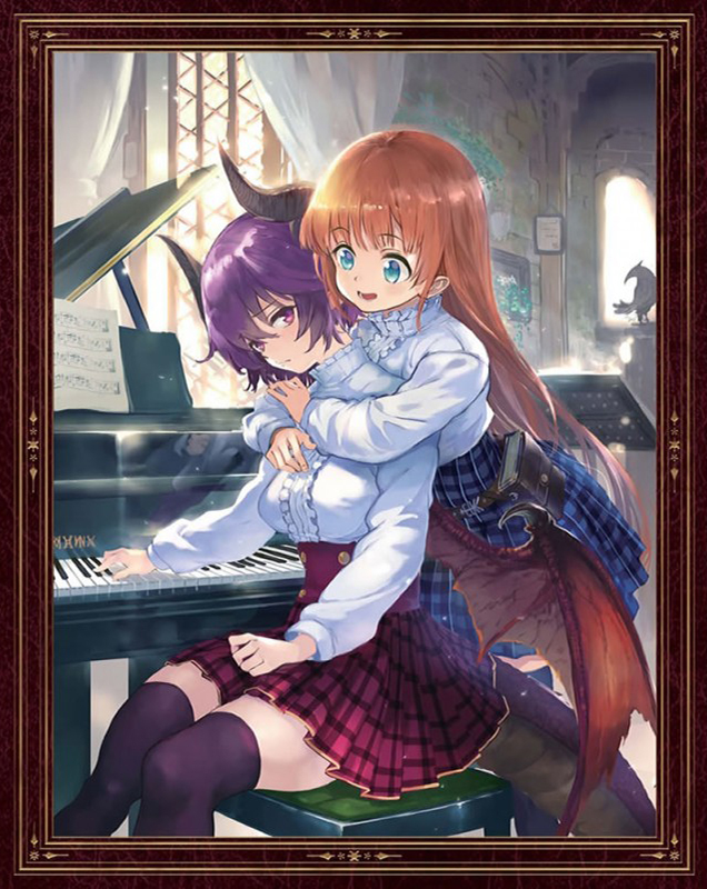 Rage of Bahamut: Manaria Friends Anime's Cast, Character Designs