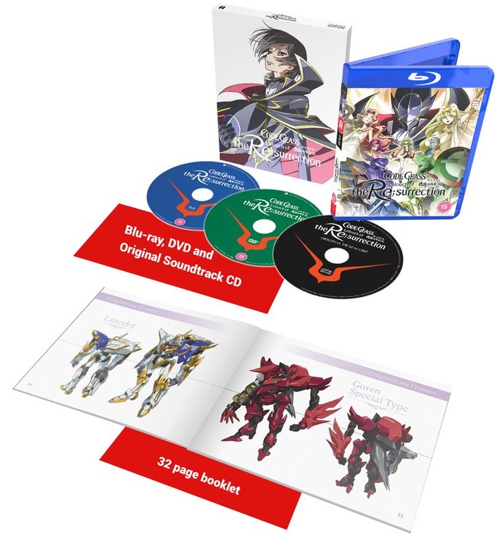 Code Geass: Lelouch Of The Re/Surrection: The Movie (Blu-ray + DVD) 