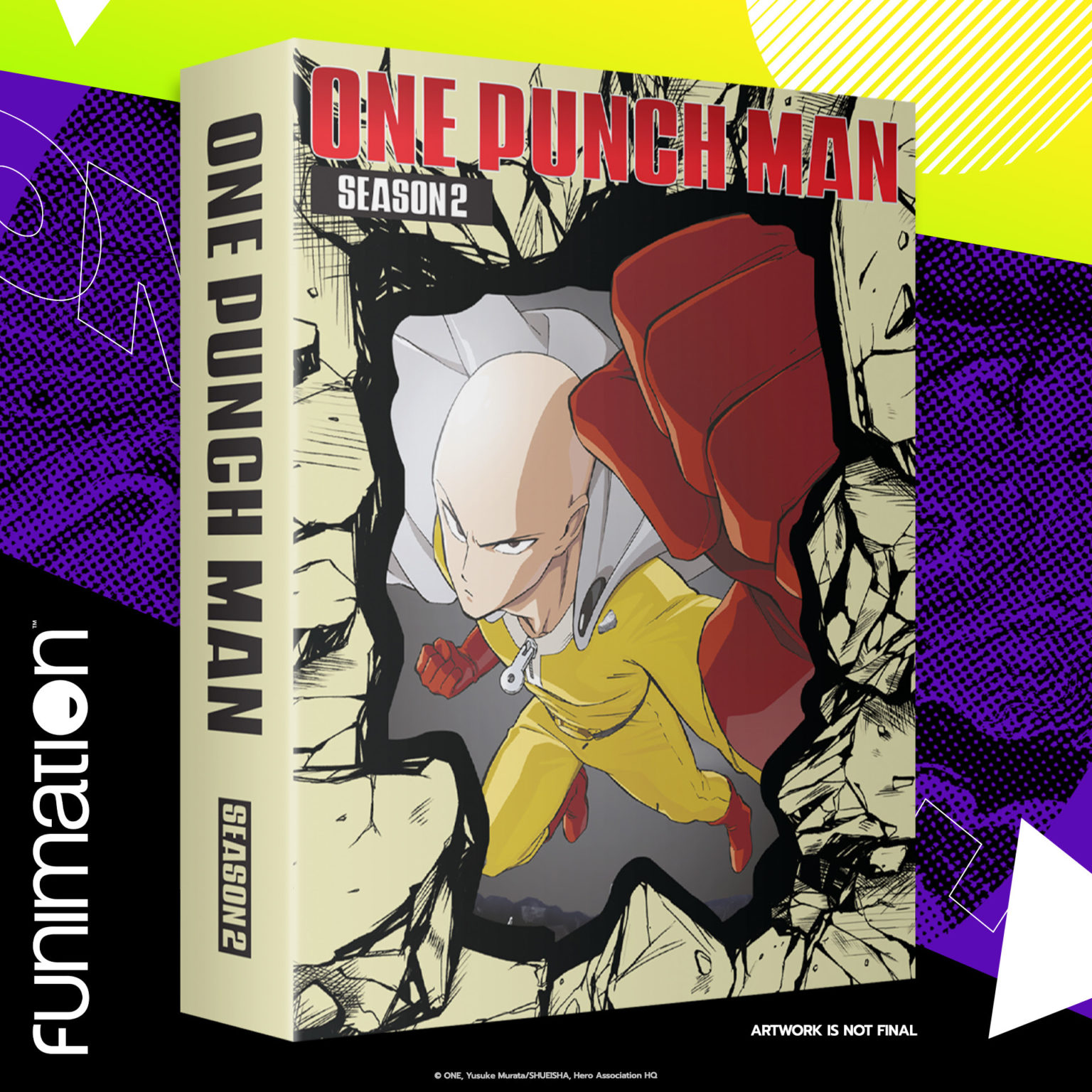 Funimation UK Schedules One Punch Man Season 2 Blu-ray Release, Limited