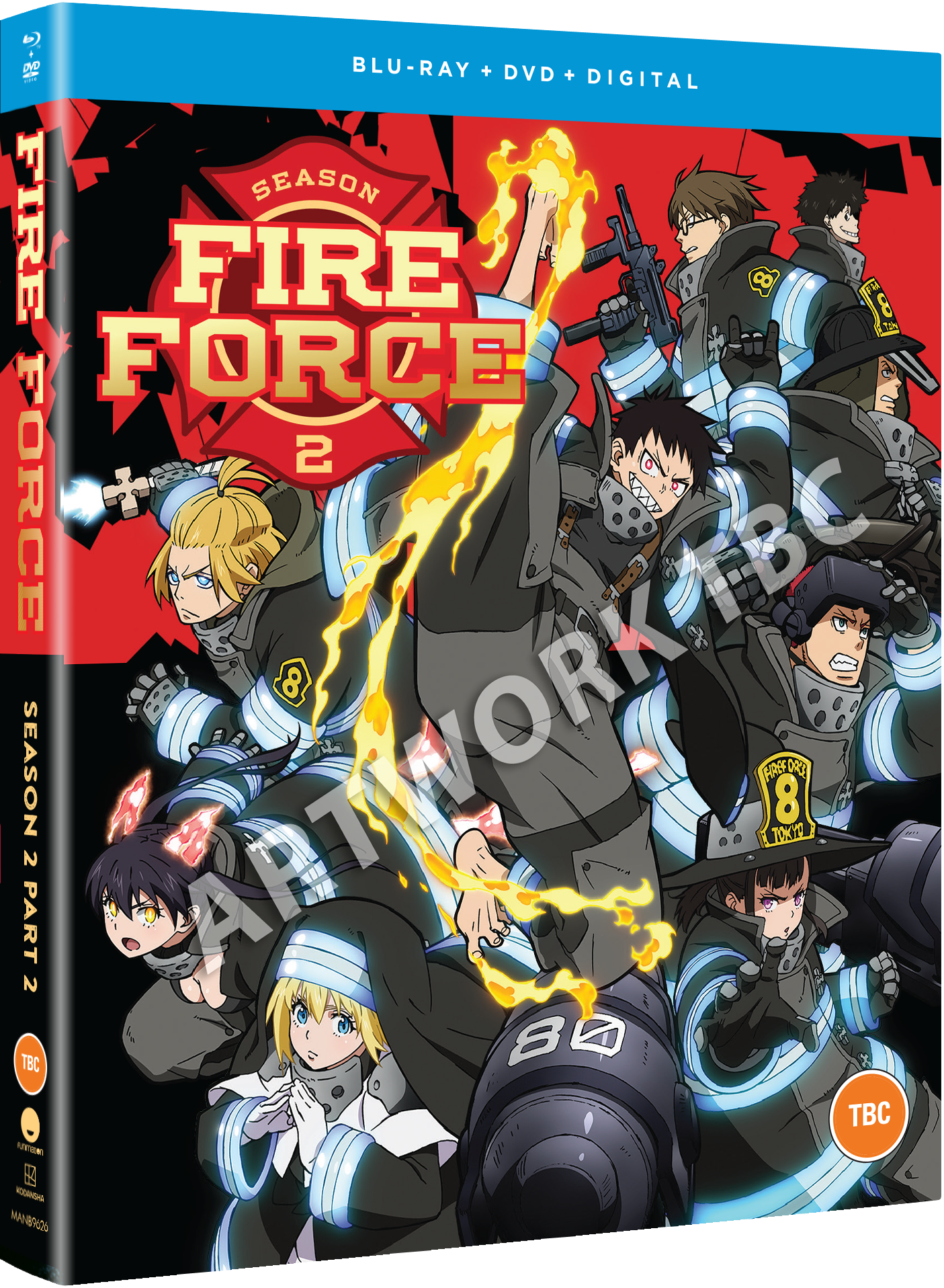 Fire Force Season 2 Blu-ray Vol.3 Japan Ver.