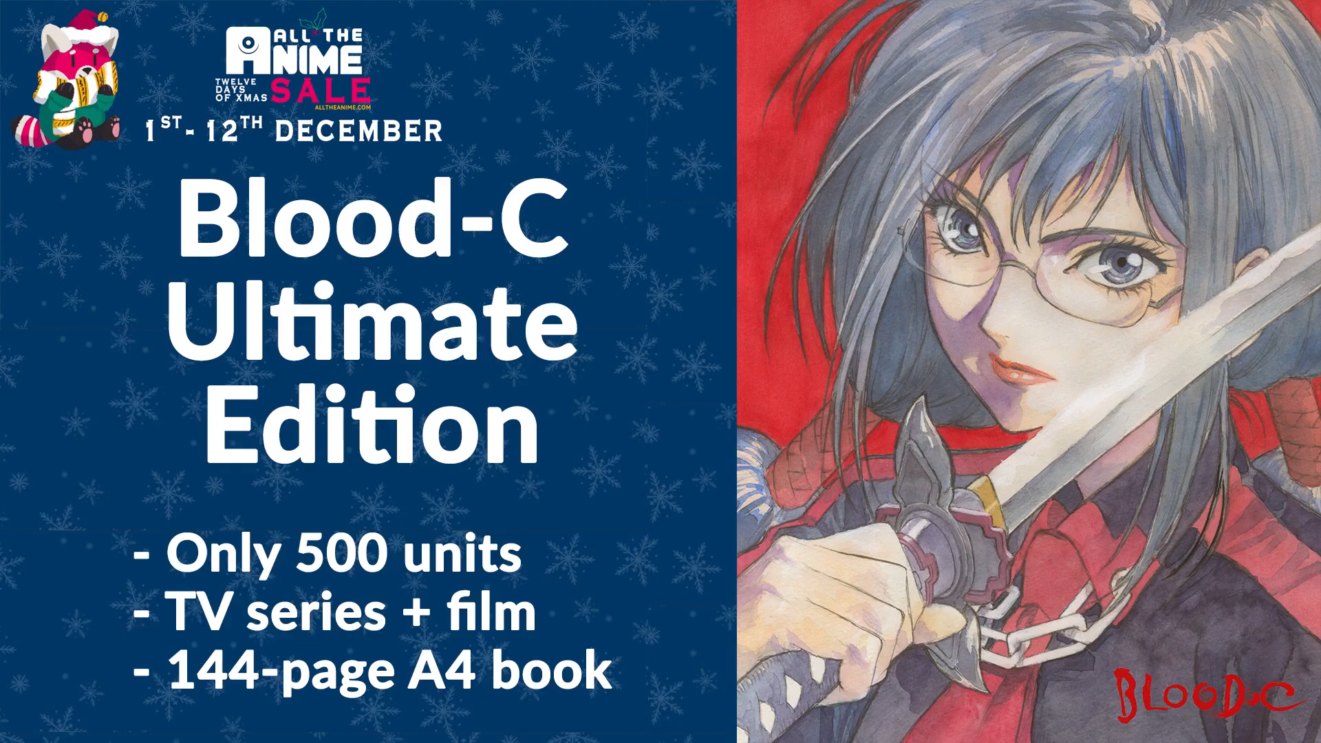 Anime Limited Reveals 12 Days of Christmas 2021 Early Bird Line-up with  Belladonna of Sadness 4K Ultra HD, Cardcaptor Sakura, El-Hazard, My-HiME &  More • Anime UK News