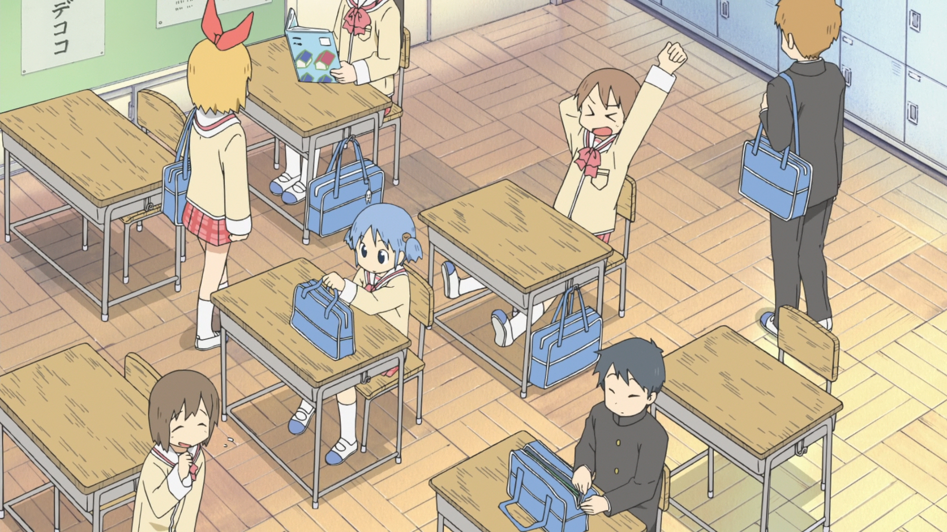 Nichijou мультсериал с 2011 г.