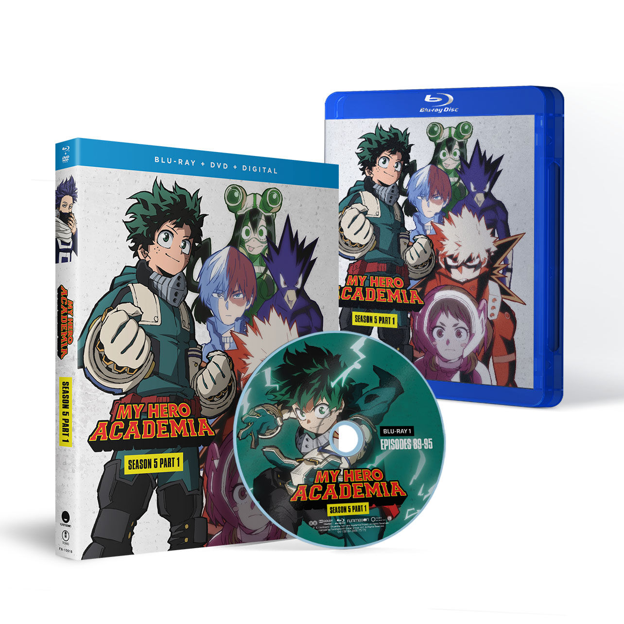  My Hero Academia: Season Five - Part One - Blu-ray +