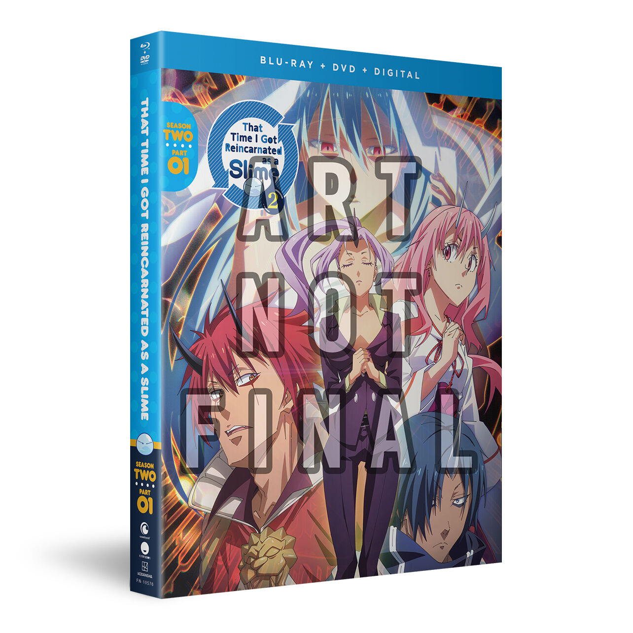 That Time I Got Reincarnated as a Slime Season 2 Parts 1 & 2 (Limited  Edition Blu-ray & DVD) Unboxing – The Normanic Vault