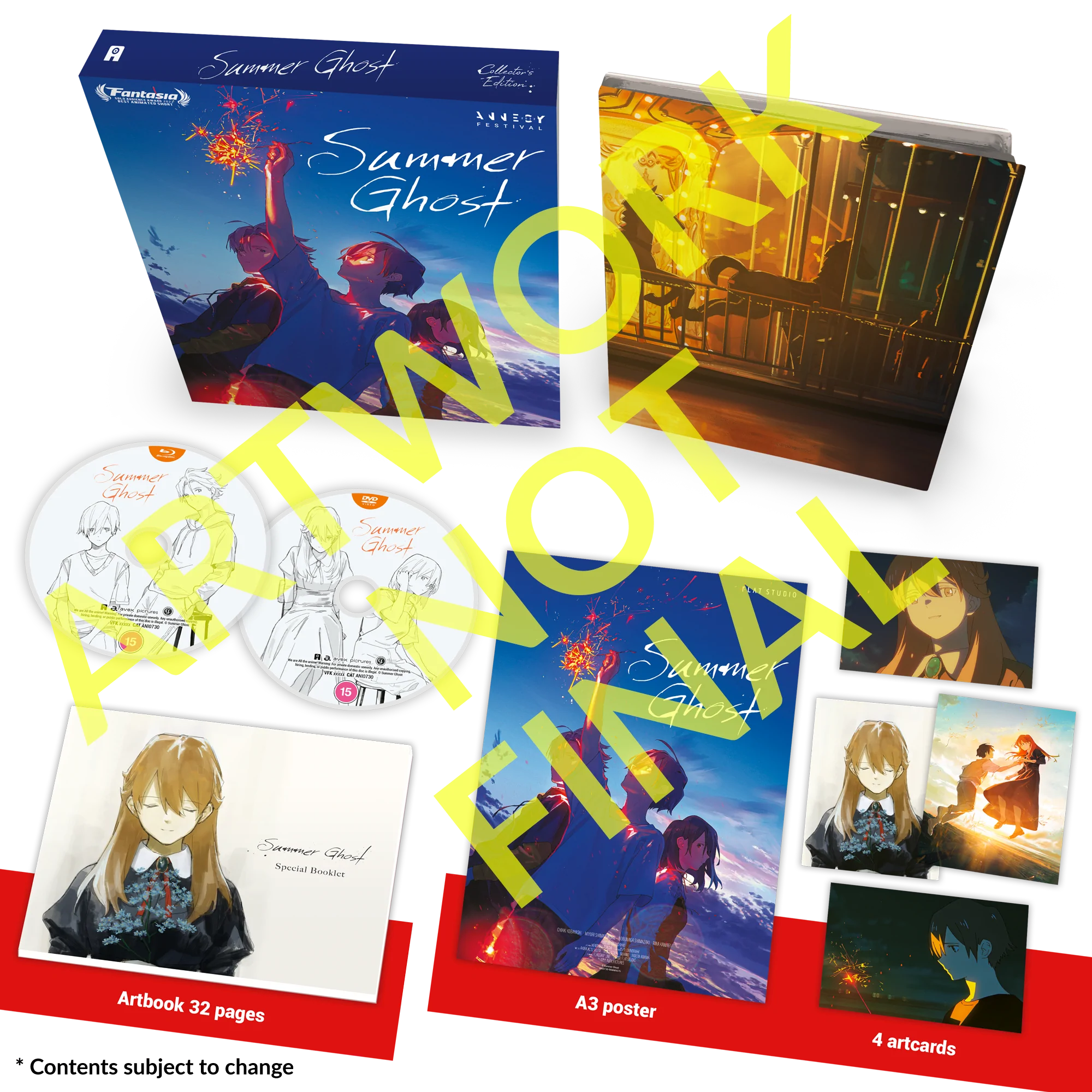 Anime Bluray Disc Summer Ghost Full Production Limited Edition  Video  software  Surugayacom