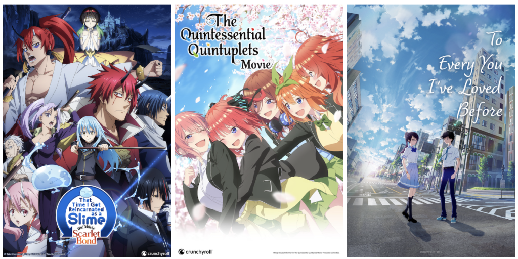 That Time I Got Reincarnated as a Slime The Movie: Scarlet Bond, The  Quintessential Quintuplets movie + more films coming to Crunchyroll April  2023 • Anime UK News