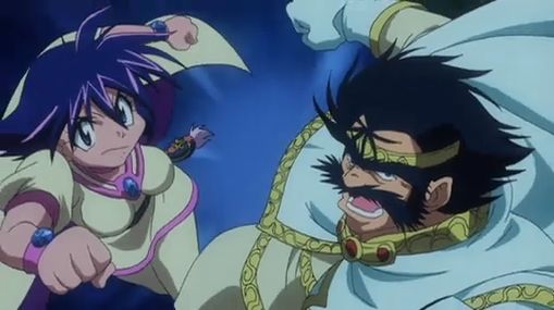 Amelia and Phil from Slayers