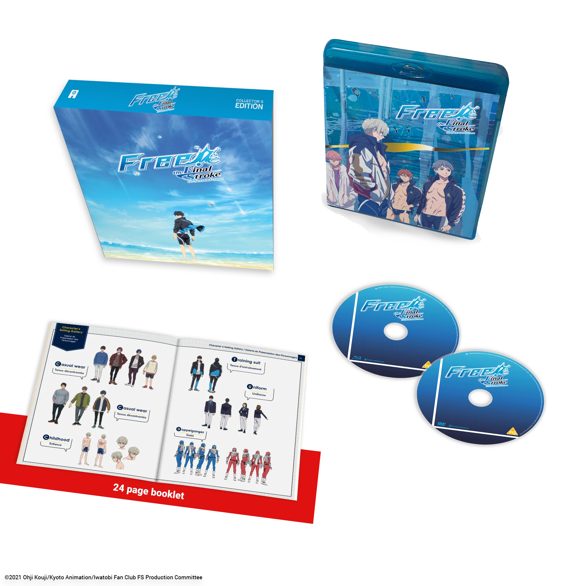 Anime Blu-ray Disc STRIKE THE BLOOD First Limited Edition 8 Volume Set with  Box * 2, Video software