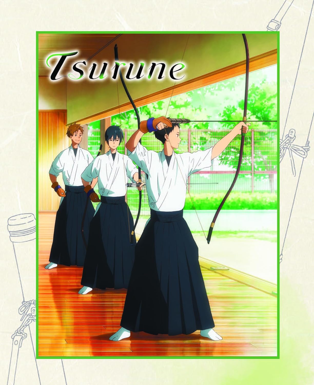 Tsurune Kazemai Archery Club Seiya Ryohei Nanao Kaito Kyoko Animation  Poster Lot