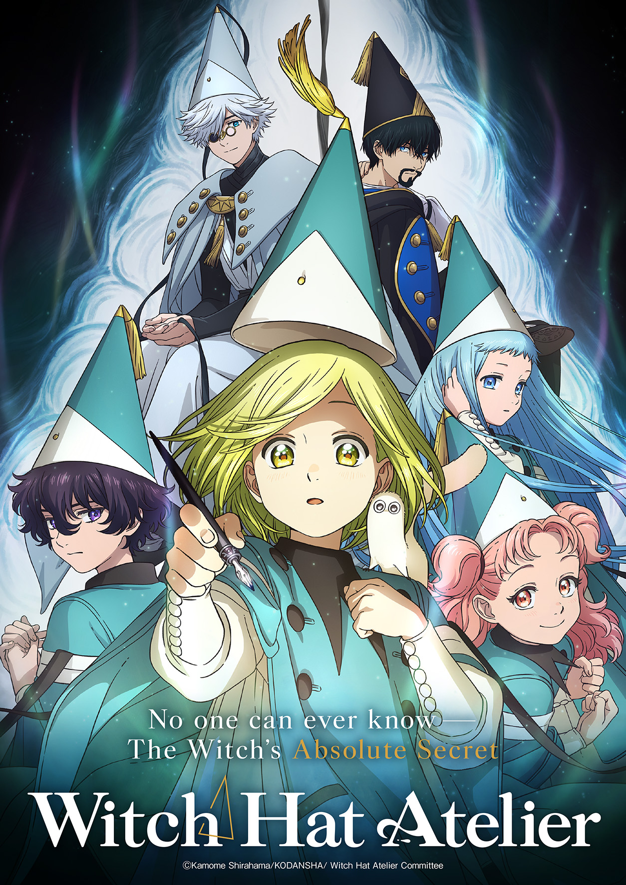 Witch Hat Atelier Anime Coming to Crunchyroll 6th April! •