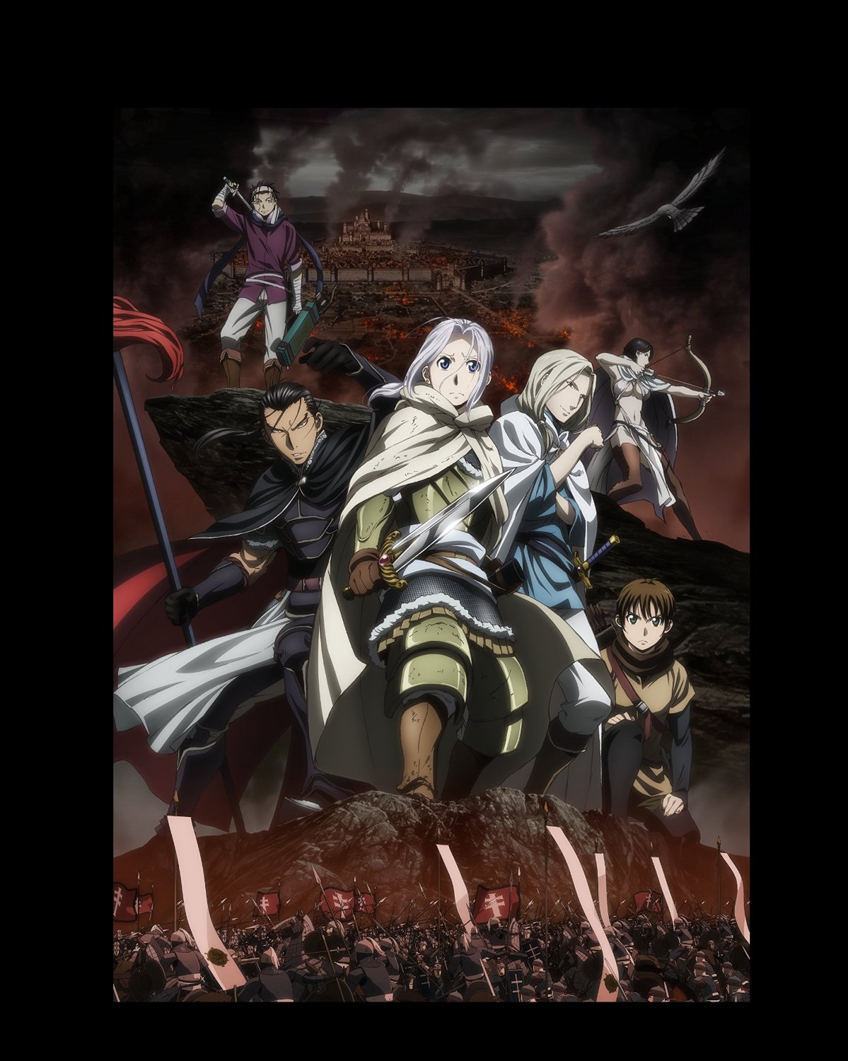 New Arslan Senki TV Anime Announced for 2016 - Otaku Tale | อนิเมะ,  การ์ตูน, ศิลปะหญิง