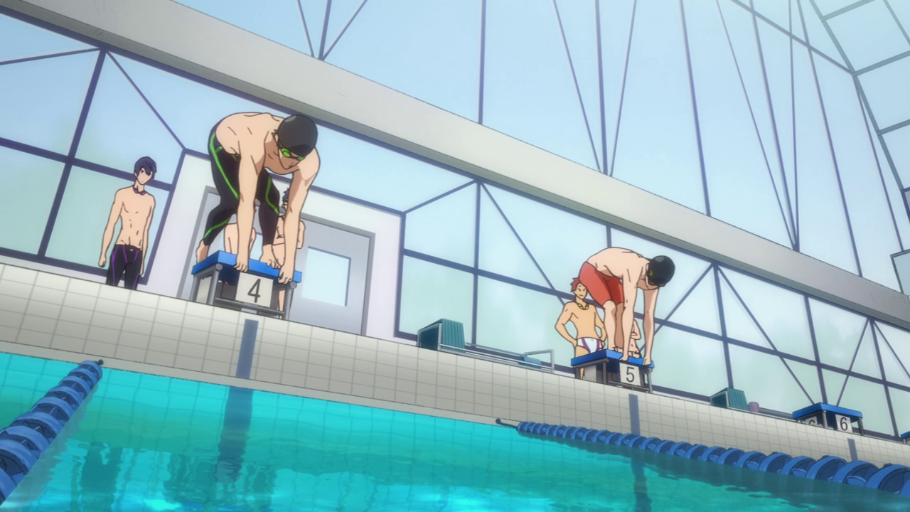 Swimming Anime Haruka and Rin iwatobi swim club HD phone wallpaper  Pxfuel