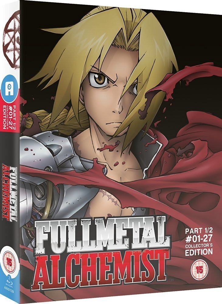 Full Metal Alchemist Brotherhood Anime Complete Collection Parts 1