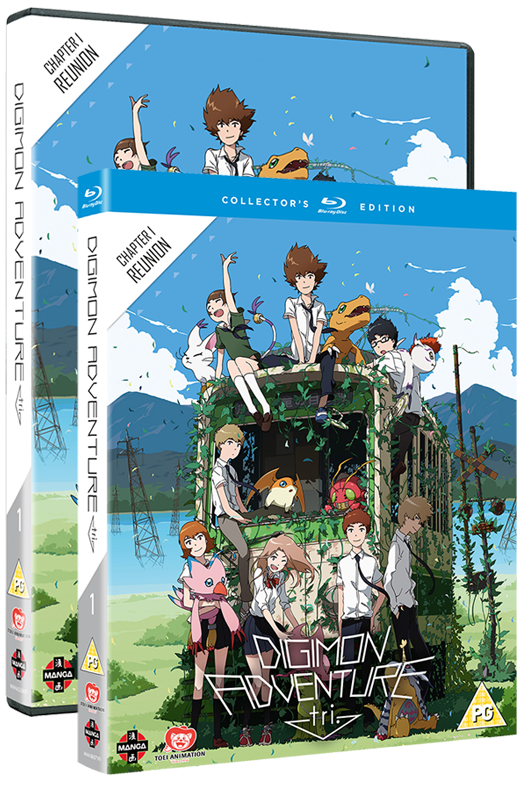 Digimon Adventure Tri: The Complete Movie Collection Blu-ray - Zavvi US